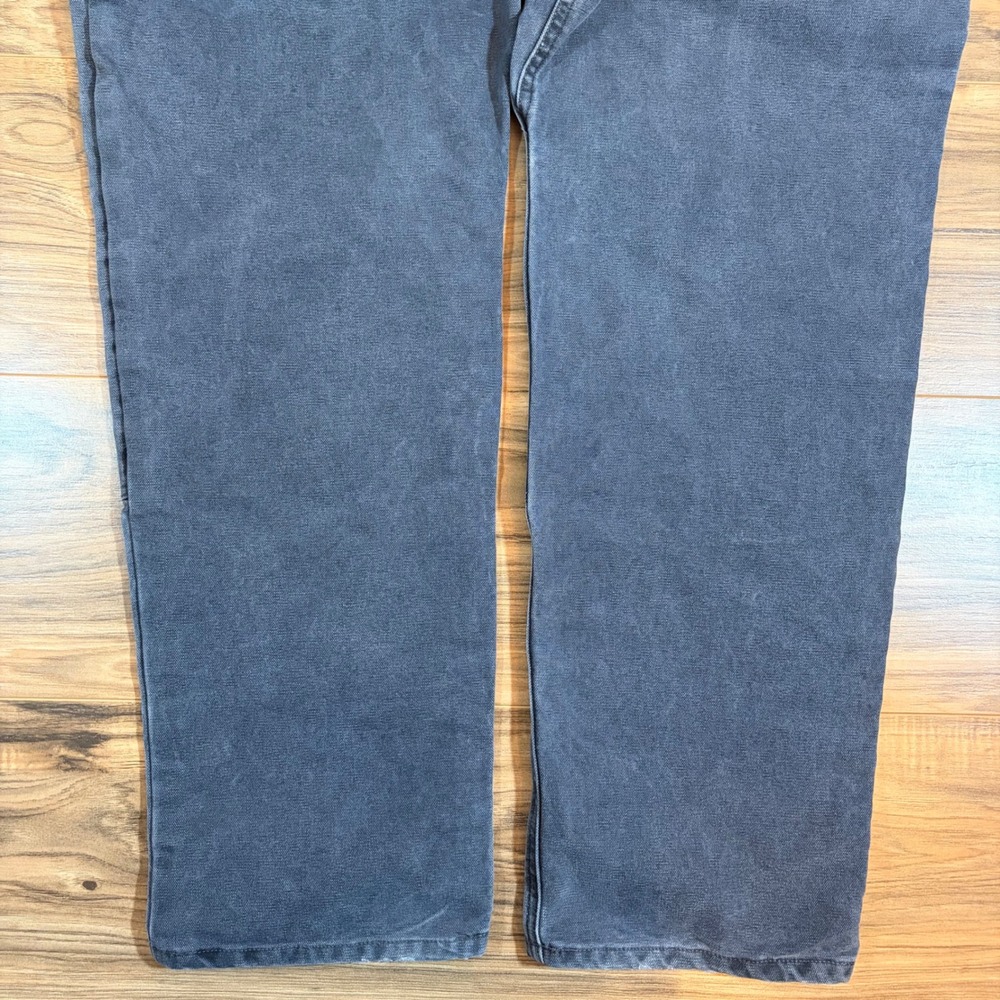 Arborwear Tree Climbers VTG Double Knee Canvas Pants Dark Gray USA Mens 34x32 - Picture 7 of 10